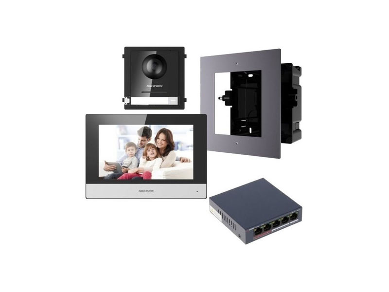 Hikvision DS-KIS602 - Video Intercom Bundle
