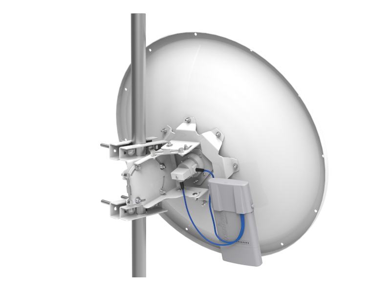 Mikrotik MTAD-5G30-D3-PA-4 - Antena parabólica mANT30 PA 2x2 5 GHz. 30 dBi 70 cm. con kit de alta precisión (pack de 4)