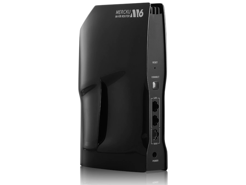 Mercku M6 Queen - Router y nodo mesh WiFi 6 - color negro