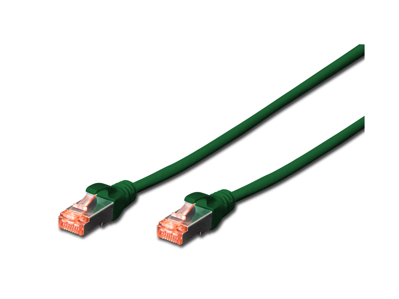 Digitus FTP-6GR-200 - FTP Ethernet Cable  CAT 6 Green 200 cm