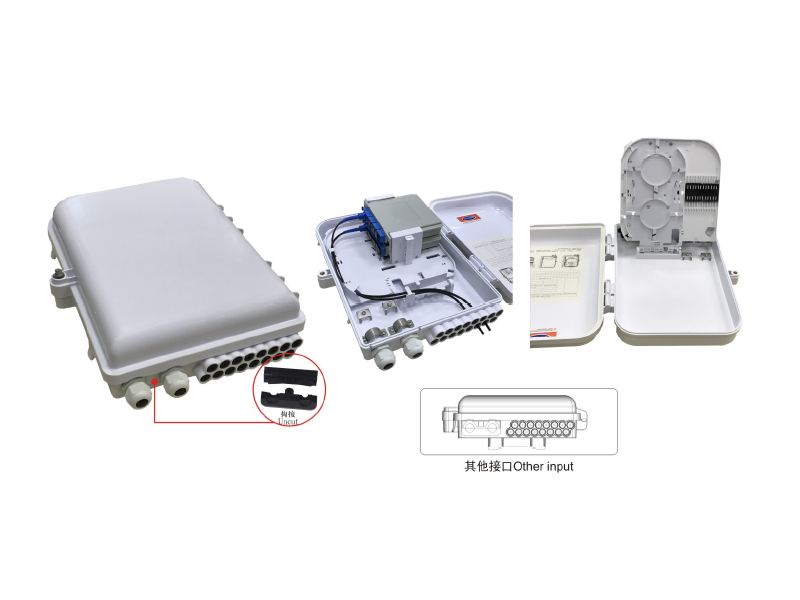Ningbo Dayang GFS-16D-1 - Caja de distribución de fibra óptica, capacidad máxima 16 Cores