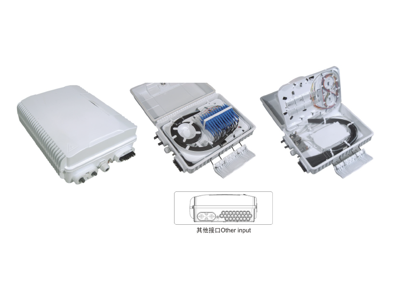 Ningbo Dayang GFS-24E - Caja de distribución de fibra óptica, capacidad máxima 24 Divisores, 24 Empalmes