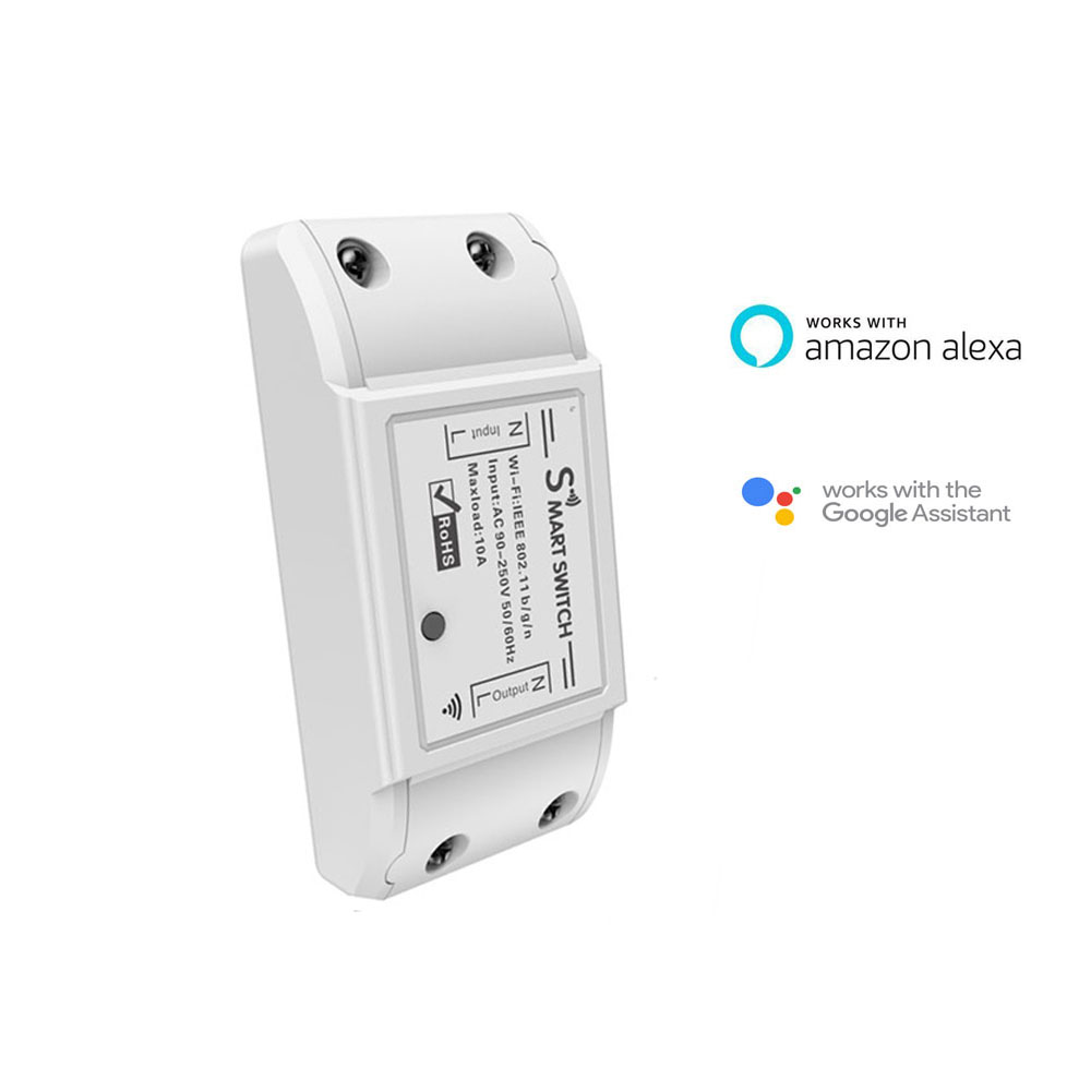 Smart Life by Tuya WB01W - Módulo Interruptor WiFi para Control de Electrodomésticos 