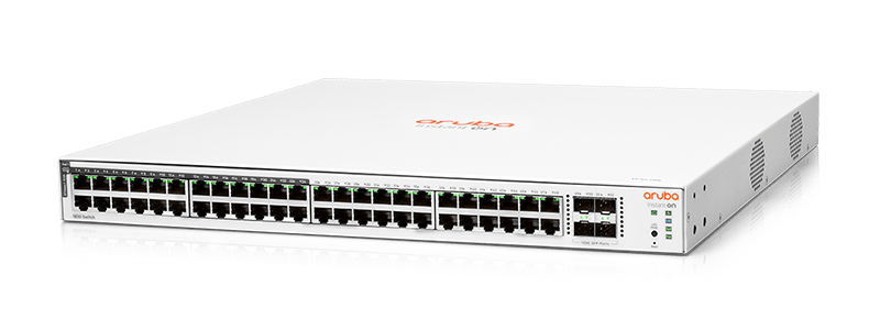HPE Networking Instant On 1830-48G-4SFP-370W - Switch Aruba 1830 PoE 48 puertos gigabit 4 slots SFP 370w (JL815A)
