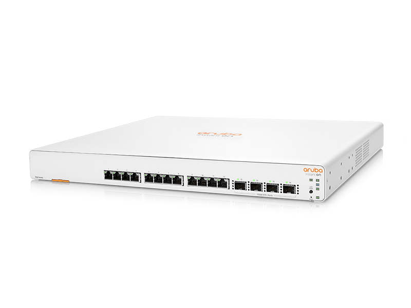 HPE Networking Instant On Switch 1960 12XT 4XF 12 100/1000/10GBASE-T ports 4 SFP+ 10GbE ports (JL805A)