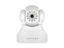 Insteon 75790WH - Camara de Seguridad de Red IP Panoramica Orientable Vision Nocturna, Pan and Tilt, Interior Blanca