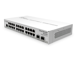 [MKT-CRS326-24G-2S+IN] Mikrotik CRS326-24G-2S+IN-  Cloud Router Switch interior 24 RJ45 gigabit 2 SFP+ 10 GB RouterOS L5